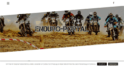 Desktop Screenshot of enduro-portal.de